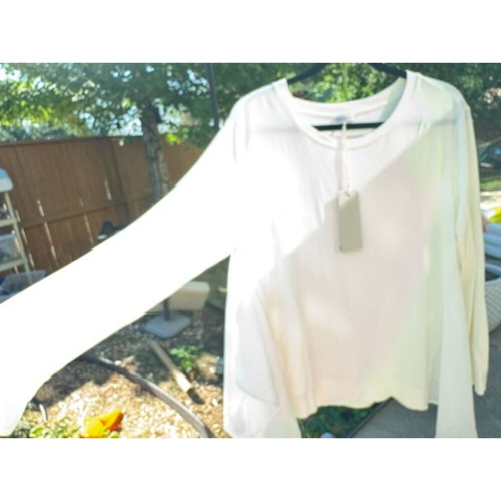 NWT Margittes Womens Blouse Long Sleeve w/ Butterfly Sides Made in Germany
